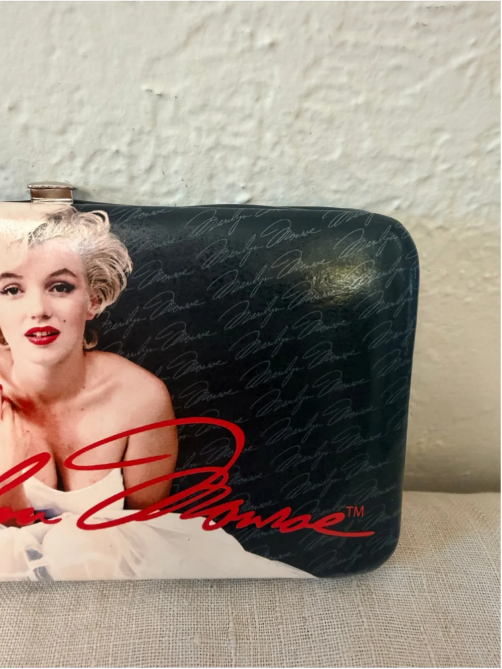 Marilyn Monroe Kissing Lips Women’s Wallet Clutch Billfold